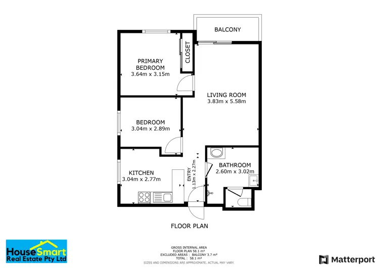 Floorplan of Homely unit listing, 6/75 Herdsman Parade, Wembley WA 6014