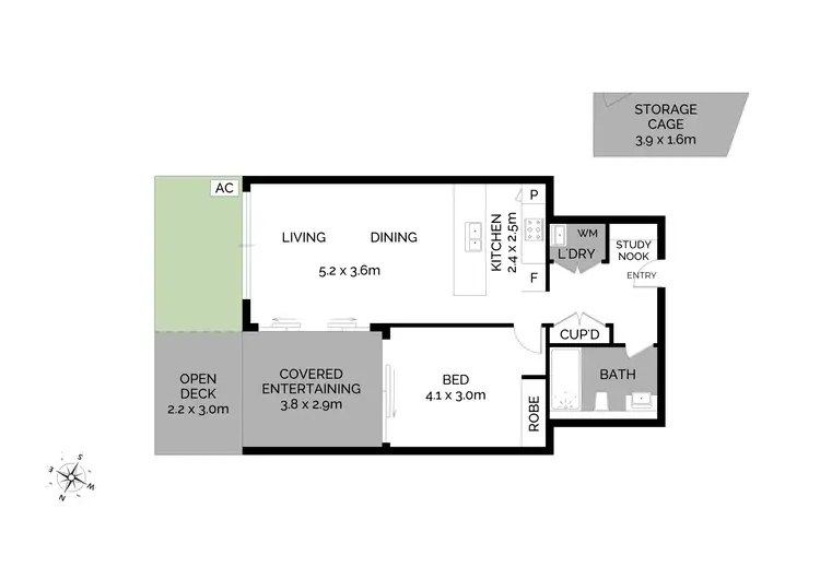 Floorplan of Homely unit listing, G09/41 Yattenden Crescent, Baulkham Hills NSW 2153