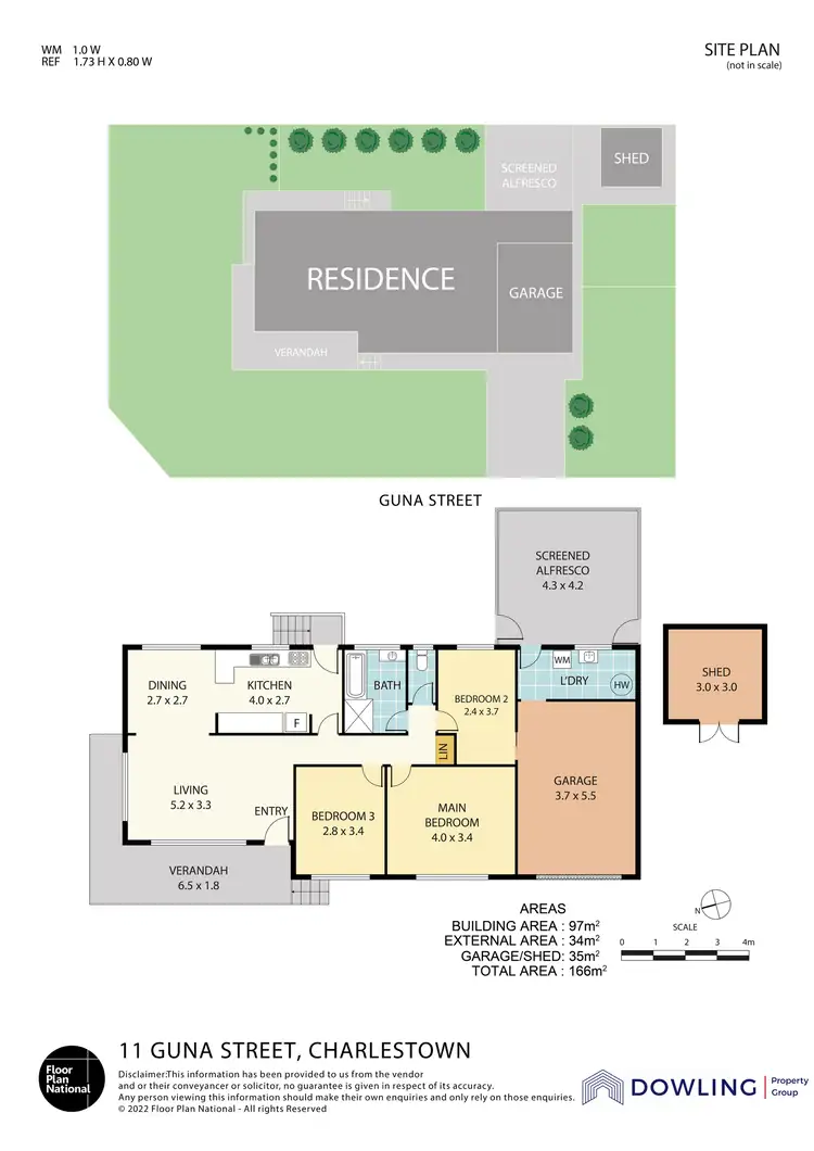 Floorplan of Homely house listing, 11 Guna Street, Charlestown NSW 2290