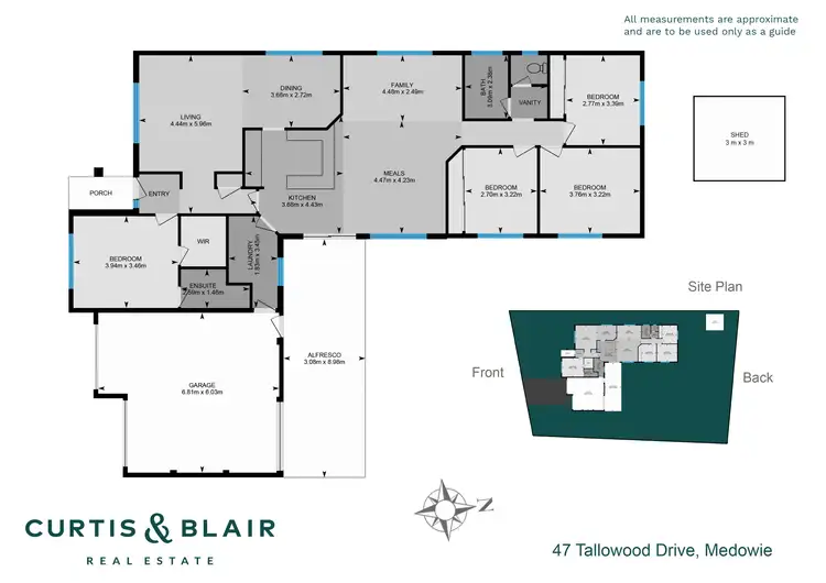 Floorplan of Homely house listing, 47 Tallowood Drive, Medowie NSW 2318