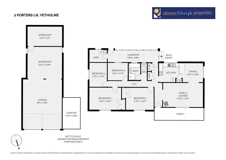 Floorplan of Homely house listing, 2 Porters Lane, Yetholme NSW 2795