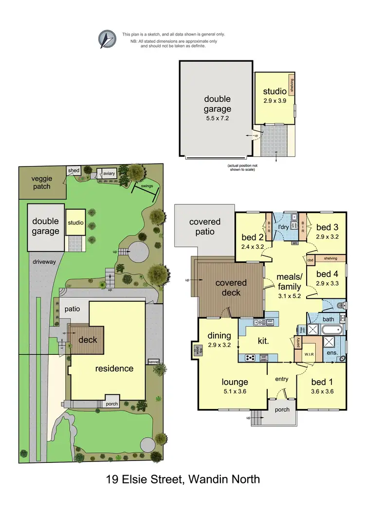 Floorplan of Homely house listing, 19 Elsie Street, Wandin North VIC 3139