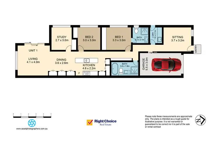 Floorplan of Homely semi-detached listing, 14A Greenview Drive, Horsley NSW 2530