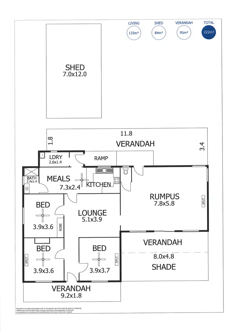 Floorplan of Homely house listing, 110 Mannum Road, Murray Bridge SA 5253