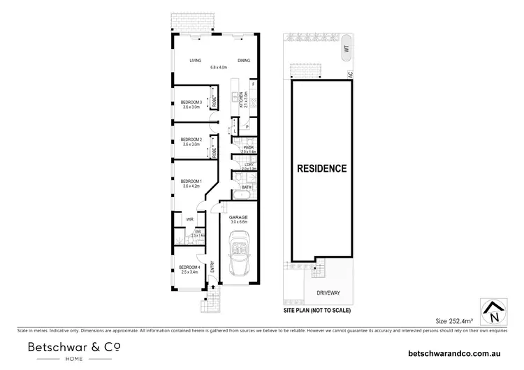 Floorplan of Homely semi-detached listing, 46b Neeson Road, Stream Hill NSW 2526