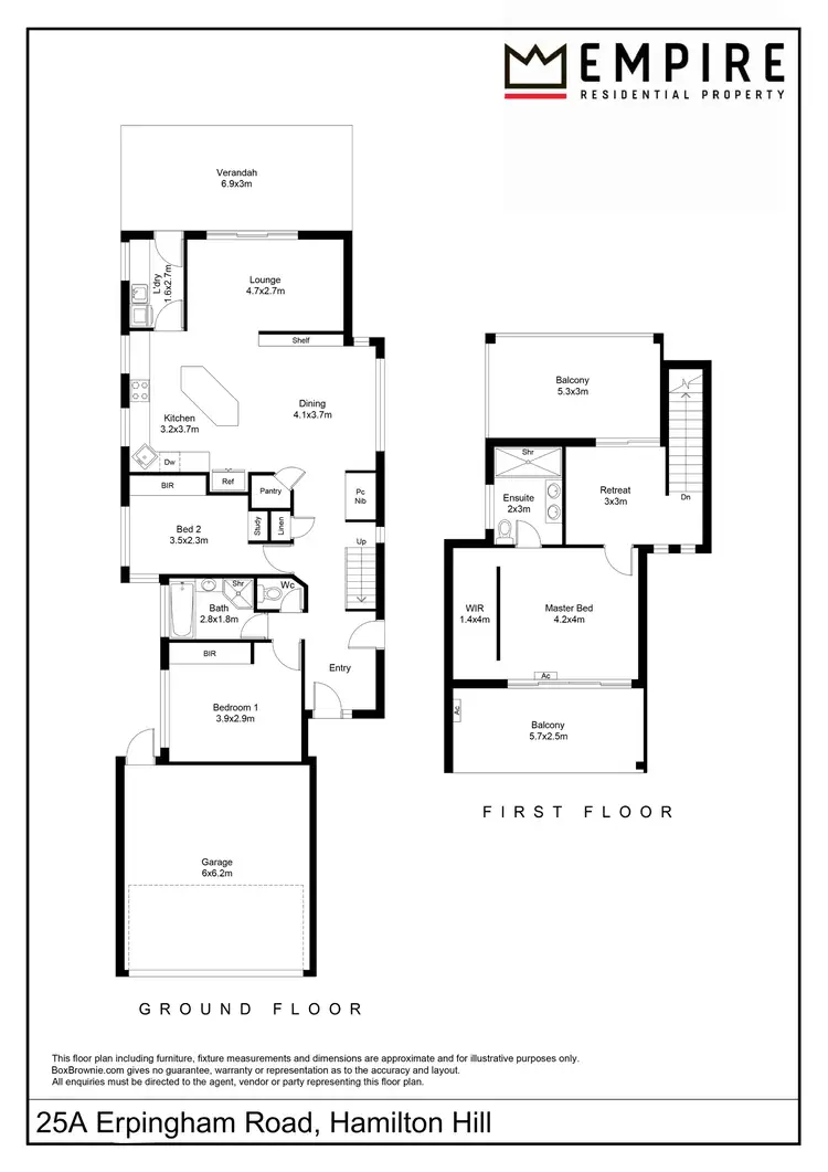 Floorplan of Homely house listing, 25A Erpingham Road, Hamilton Hill WA 6163