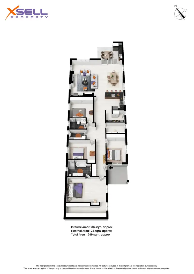 Floorplan of Homely house listing, 8A Mavis Street, Ridgehaven SA 5097