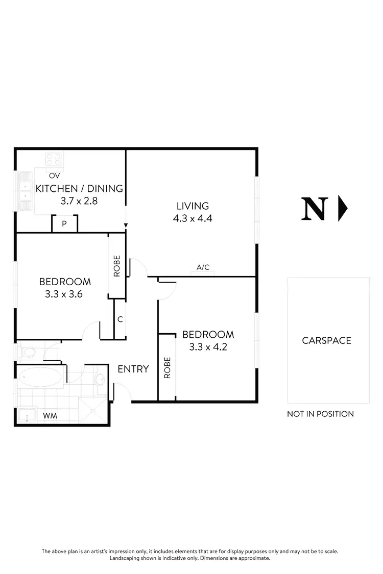 Floorplan of Homely unit listing, 3/4 Balmoral Street, Essendon VIC 3040