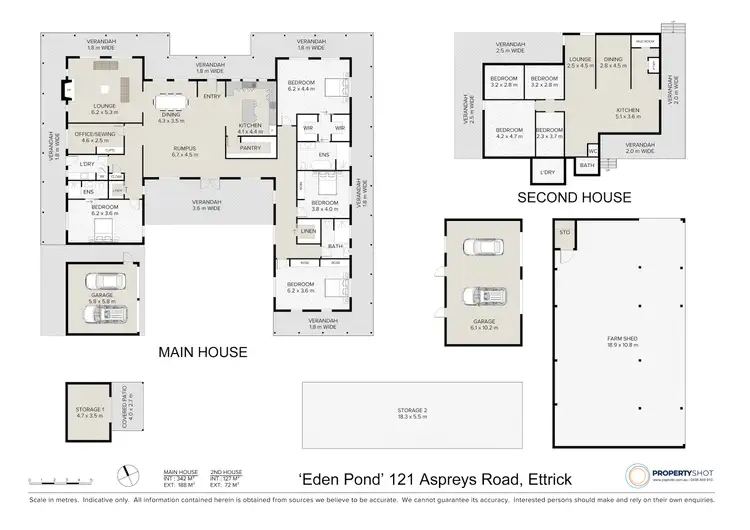 Floorplan of Homely rural property listing, 121 Aspreys Road, Kyogle NSW 2474