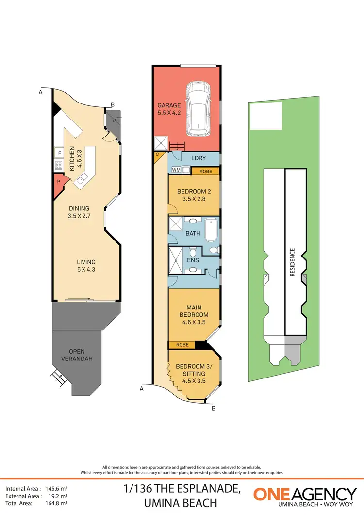 Floorplan of Homely apartment listing, 1/136 The Esplanade, Umina Beach NSW 2257