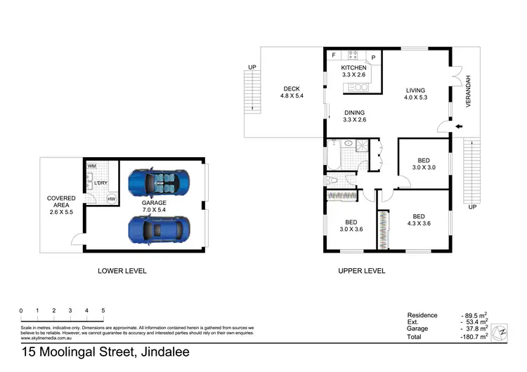 Floorplan of Homely house listing, 15 Moolingal Street, Jindalee QLD 4074