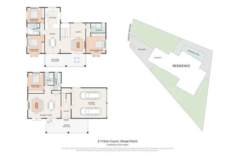 Floorplan of Homely house listing, 3 Triton Court, Shoal Point QLD 4750