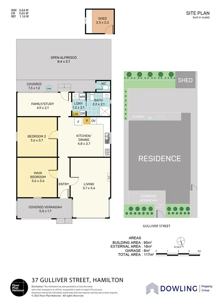 Floorplan of Homely house listing, 37 Gulliver Street, Hamilton NSW 2303