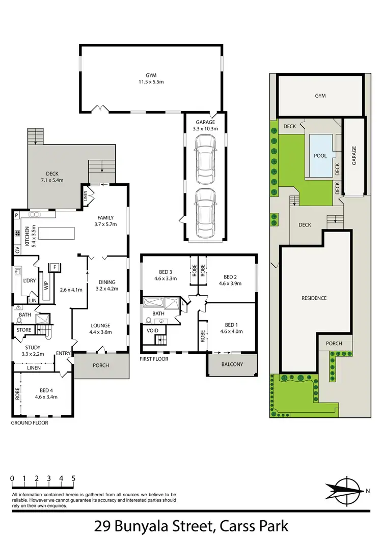 Floorplan of Homely house listing, 29 Bunyala Street, Carss Park NSW 2221