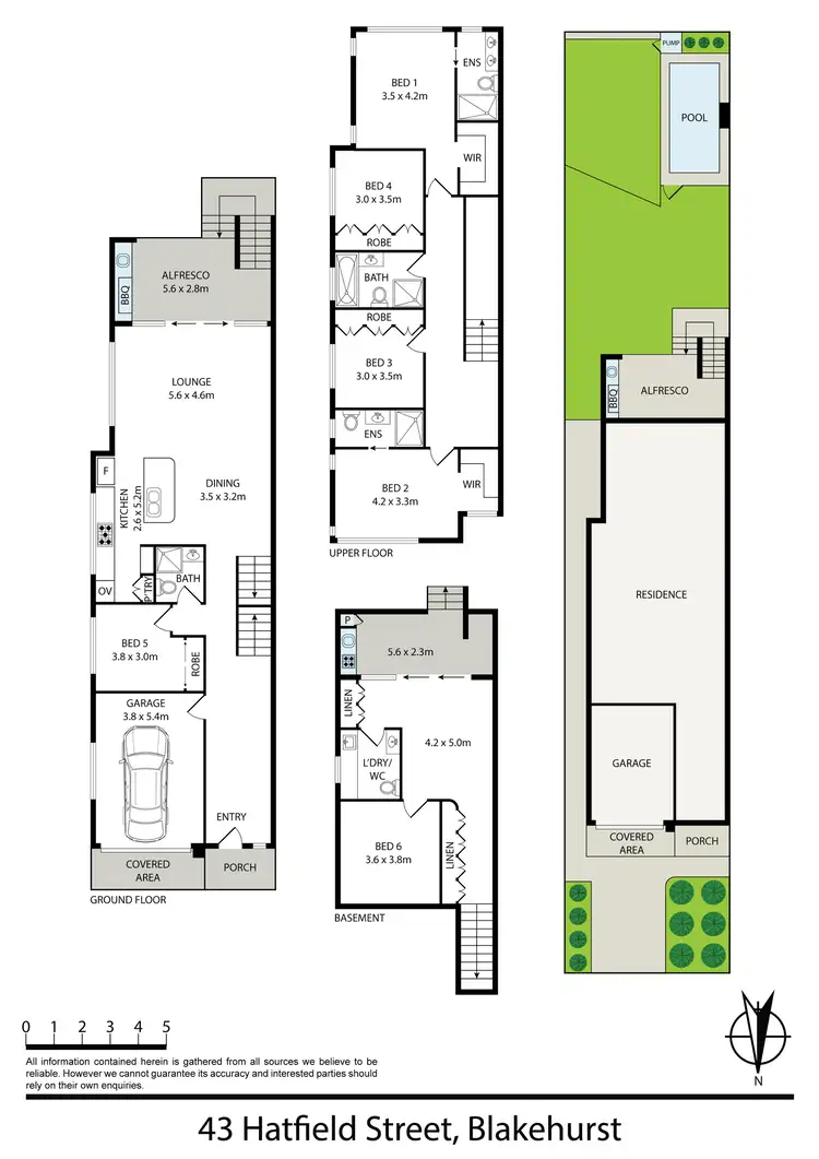 Floorplan of Homely house listing, 43 Hatfield Street, Blakehurst NSW 2221