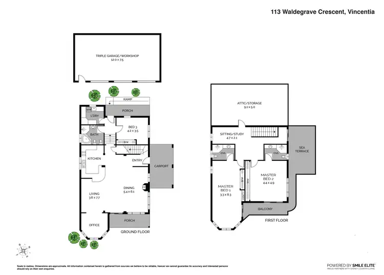 Floorplan of Homely house listing, 113 Waldegrave Crescent, Vincentia NSW 2540
