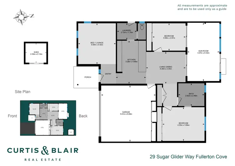 Floorplan of Homely house listing, 29 Sugar Glider Way, Fullerton Cove NSW 2318