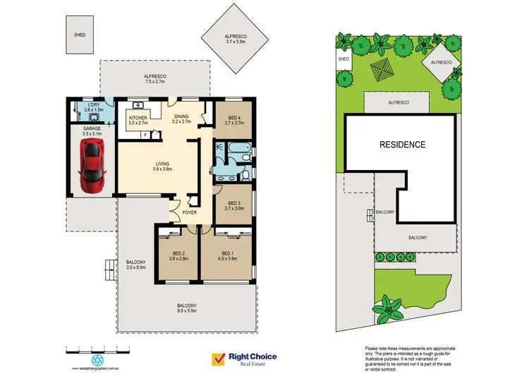 Floorplan of Homely house listing, 357 Reddall Parade, Mount Warrigal NSW 2528