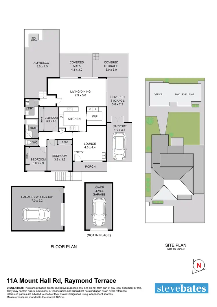 Floorplan of Homely house listing, 11A Mount Hall Road, Raymond Terrace NSW 2324