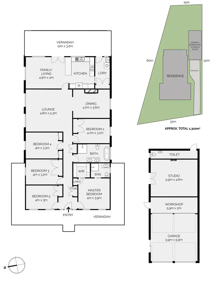 Floorplan of Homely house listing, 36 Federation Drive, Kelso NSW 2795