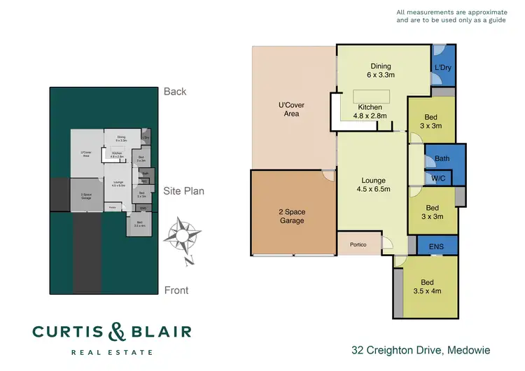 Floorplan of Homely house listing, 32 Creighton Drive, Medowie NSW 2318