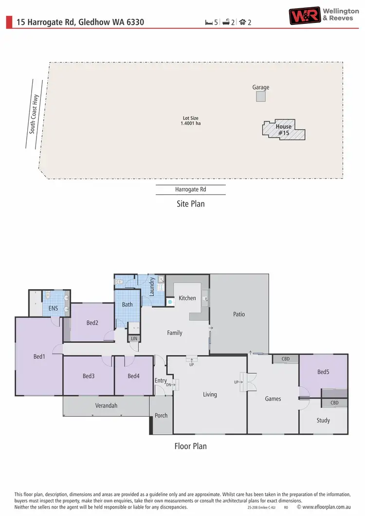 Floorplan of Homely house listing, 15 Harrogate Road, Gledhow WA 6330