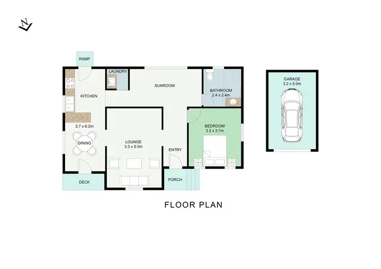 Floorplan of Homely house listing, 16 Gordon Street, Young NSW 2594