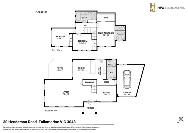 Floorplan of Homely townhouse listing, 30 Henderson Road, Tullamarine VIC 3043