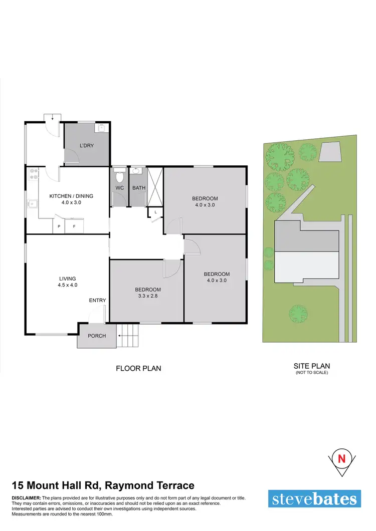 Floorplan of Homely house listing, 15 Mount Hall Road, Raymond Terrace NSW 2324