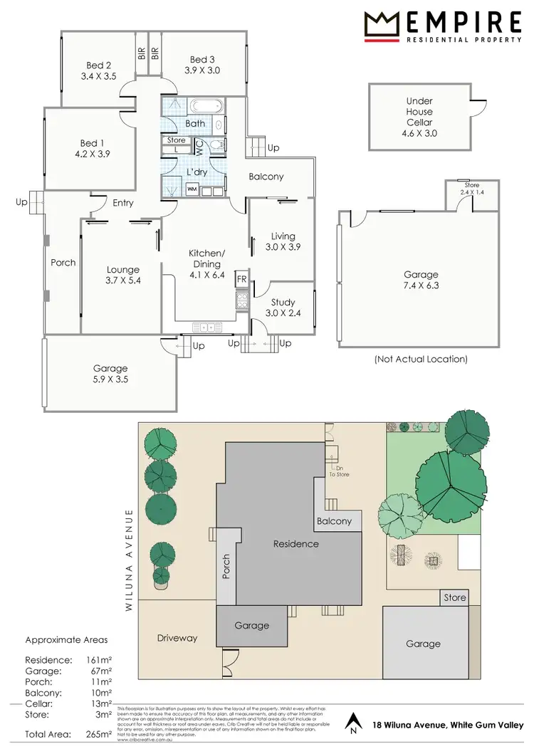 Floorplan of Homely house listing, 18 Wiluna Avenue, White Gum Valley WA 6162