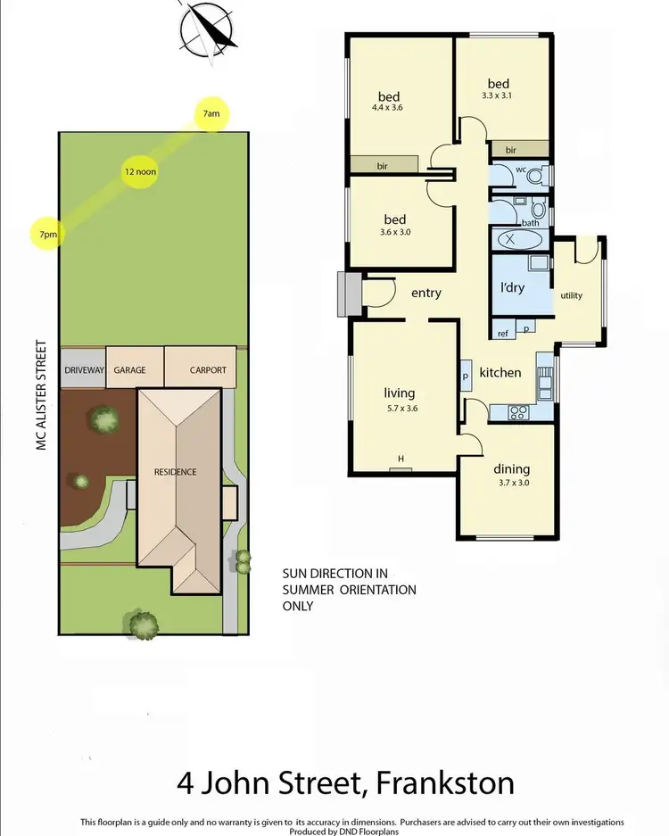 Floorplan of Homely house listing, 4 John Street, Frankston VIC 3199