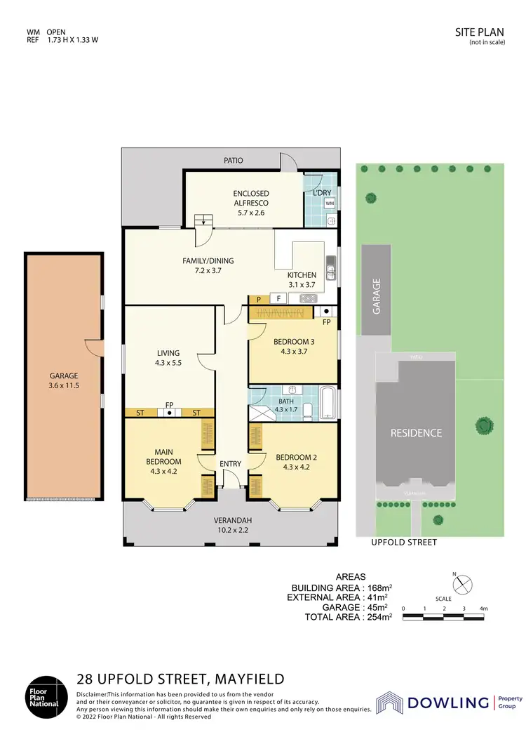 Floorplan of Homely house listing, 28 Upfold Street, Mayfield NSW 2304