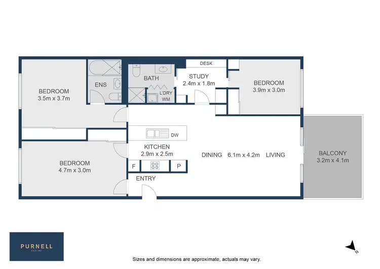 Floorplan of Homely apartment listing, 66/55 Dawes Street, Kingston ACT 2604