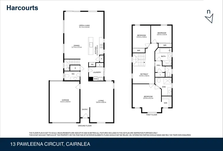 Floorplan of Homely house listing, 13 Pawleena Circuit, Cairnlea VIC 3023