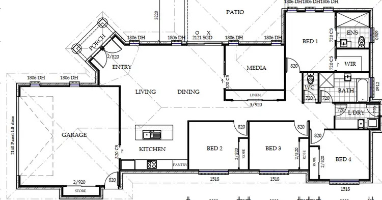 Floorplan of Homely house listing, 22 Stan Jones St, Norman Gardens QLD 4701