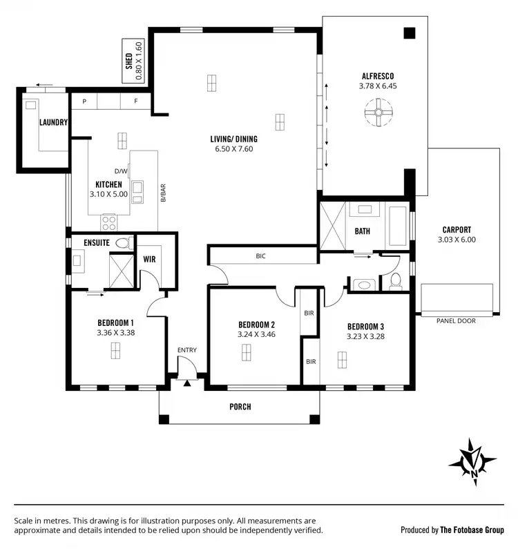 Floorplan of Homely house listing, 16 Burns Street, Tea Tree Gully SA 5091
