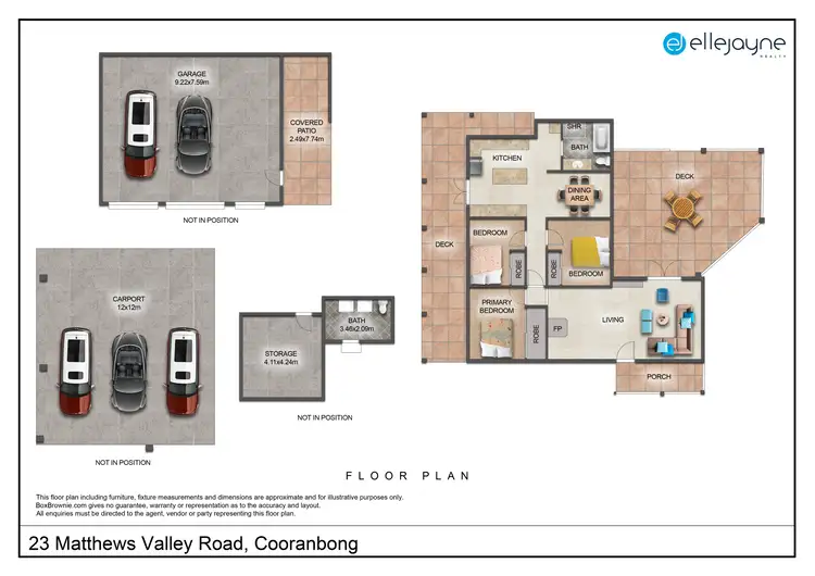 Floorplan of Homely rural property listing, 23 Matthews Valley Road, Cooranbong NSW 2265