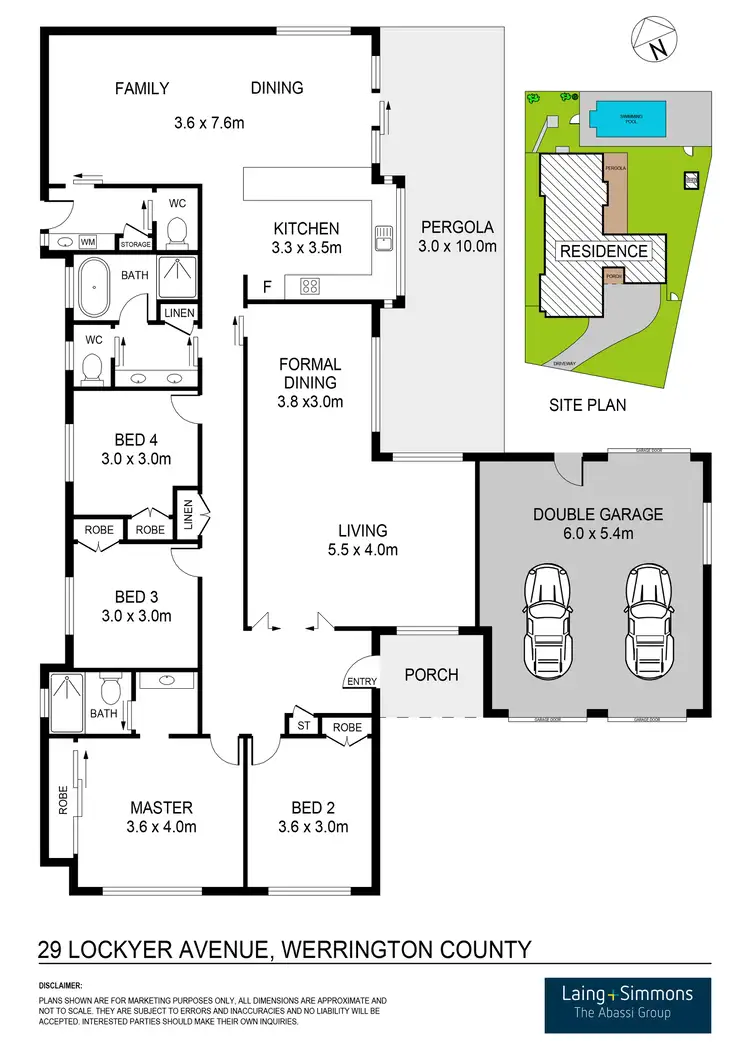 Floorplan of Homely house listing, 29 Lockyer Avenue, Werrington County NSW 2747