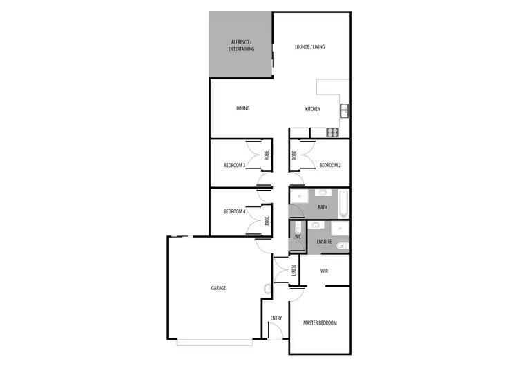 Floorplan of Homely house listing, 49 Henry Dangar Drive, Muswellbrook NSW 2333