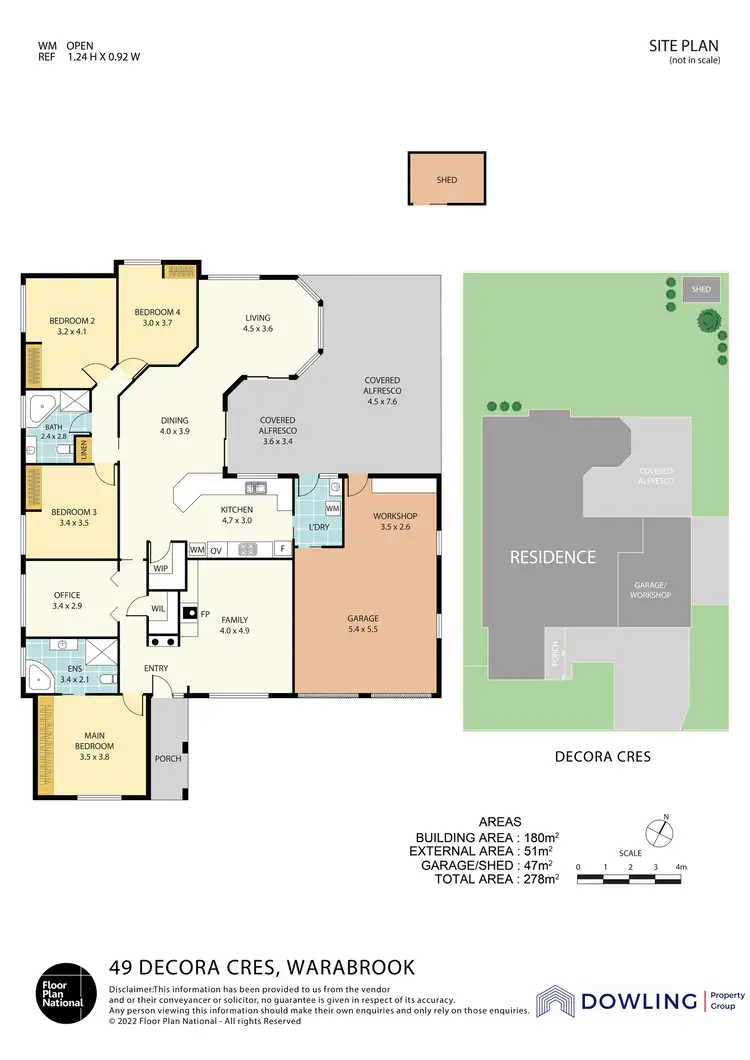 Floorplan of Homely house listing, 49 Decora Crescent, Warabrook NSW 2304