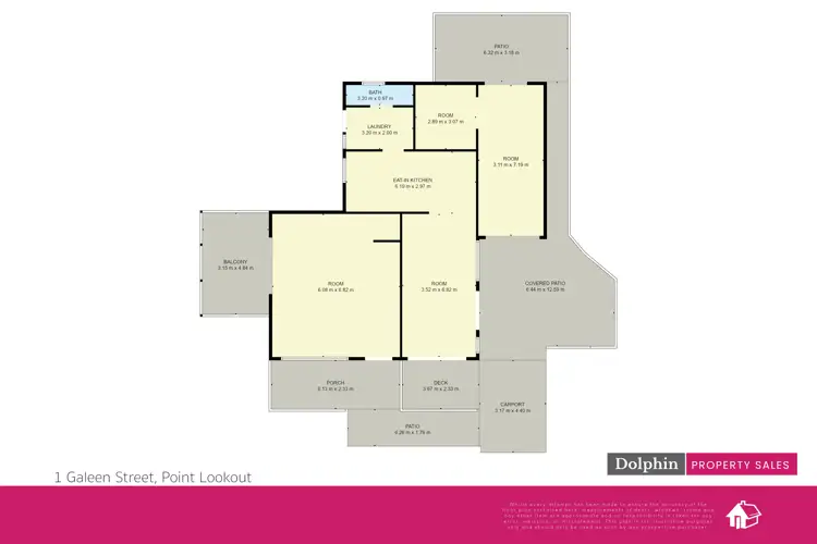 Floorplan of Homely other listing, 1 Galeen Street, Point Lookout QLD 4183