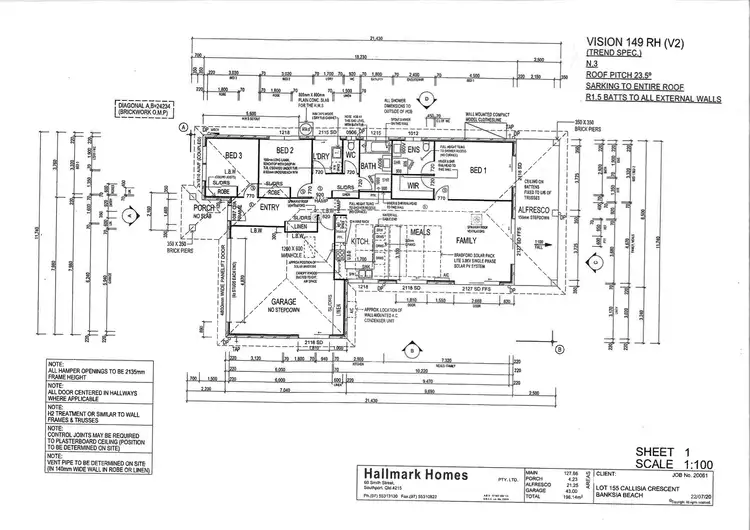 Floorplan of Homely house listing, 51 Callisia Crescent, Banksia Beach QLD 4507