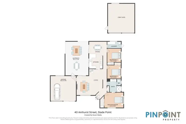 Floorplan of Homely house listing, 40 Amhurst Street, Slade Point QLD 4740