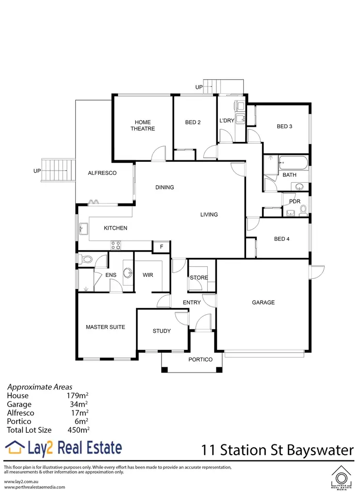 Floorplan of Homely house listing, 11 Station Street, Bayswater WA 6053