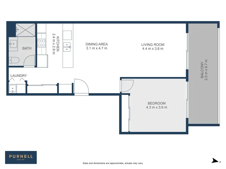 Floorplan of Homely apartment listing, 26/76 Leichhardt Street, Griffith ACT 2603