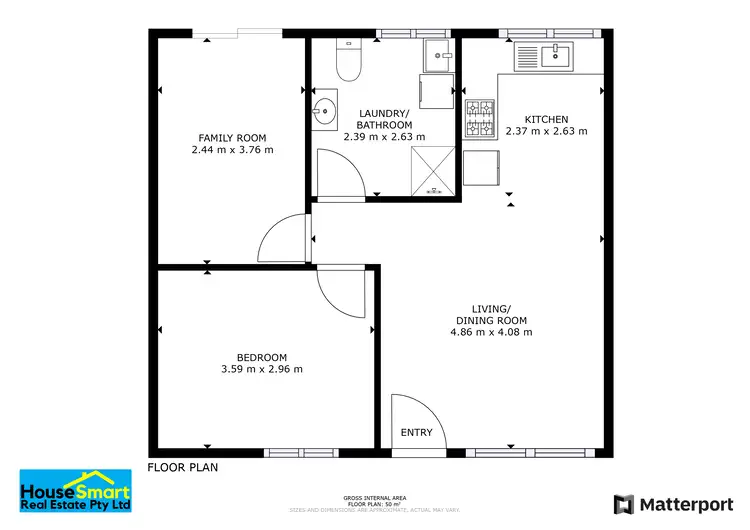 Floorplan of Homely unit listing, 16/2148 Albany Highway, Gosnells WA 6110