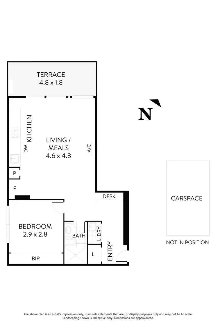 Floorplan of Homely apartment listing, 4/1 Langs Road, Ascot Vale VIC 3032