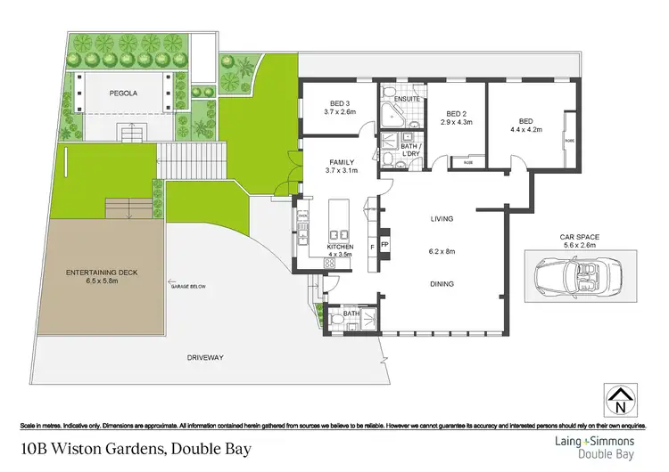 Floorplan of Homely house listing, 10B Wiston Gardens, Double Bay NSW 2028