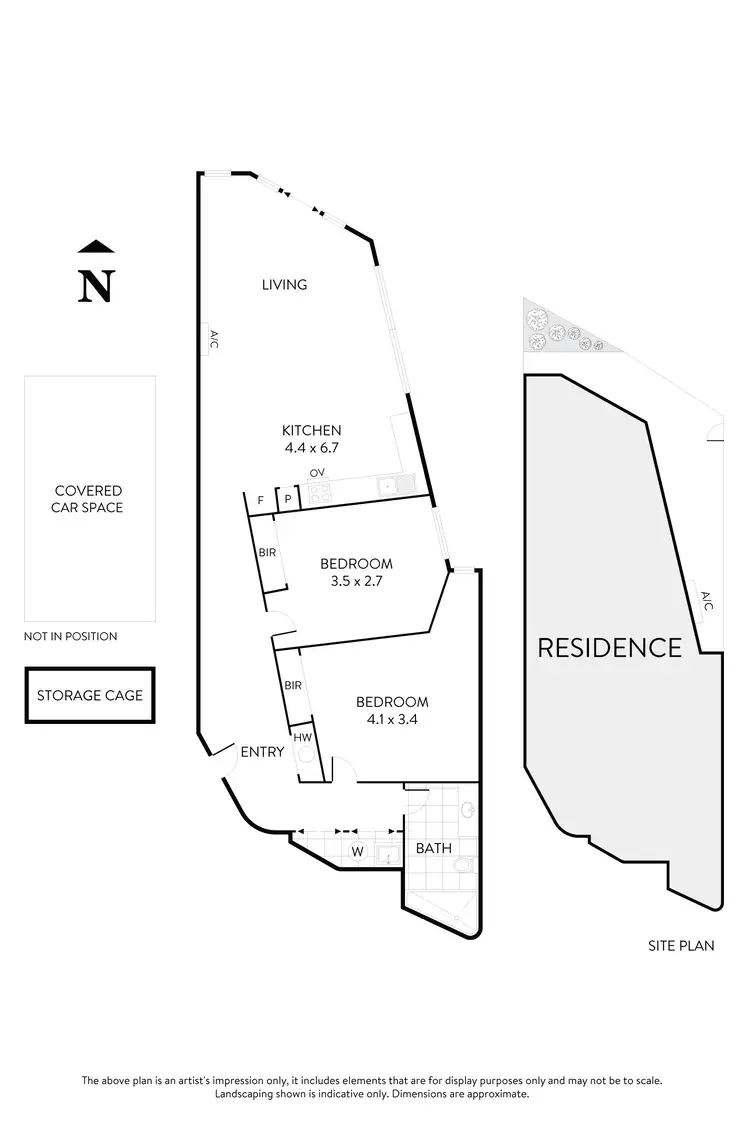 Floorplan of Homely apartment listing, 4/16 Winifred Street, Essendon VIC 3040