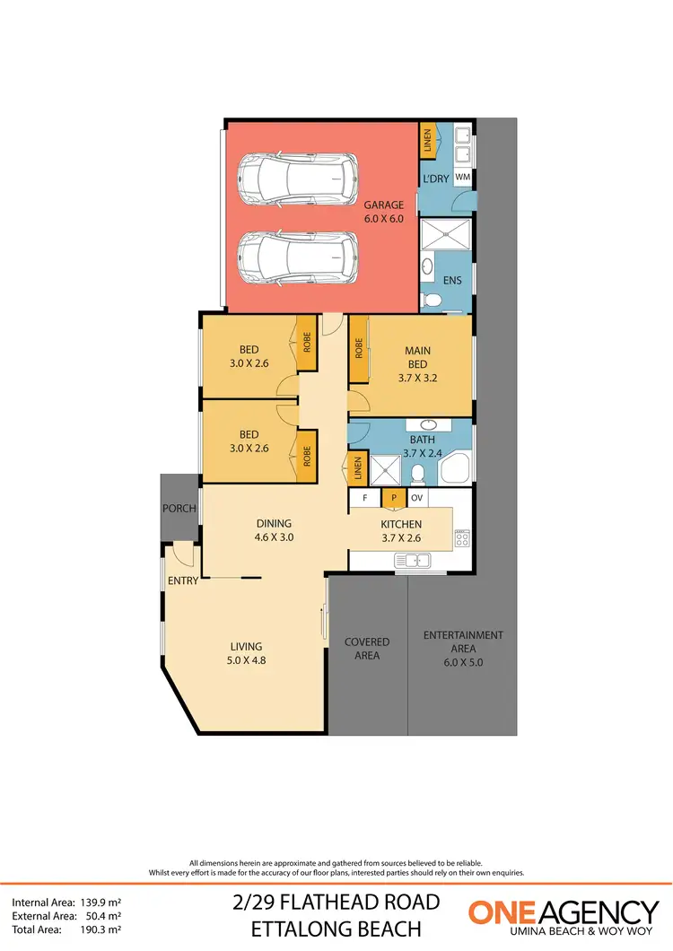 Floorplan of Homely villa listing, 2/29 Flathead Road, Ettalong Beach NSW 2257